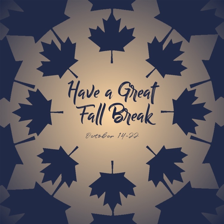 Fall Break Norwell Middle School