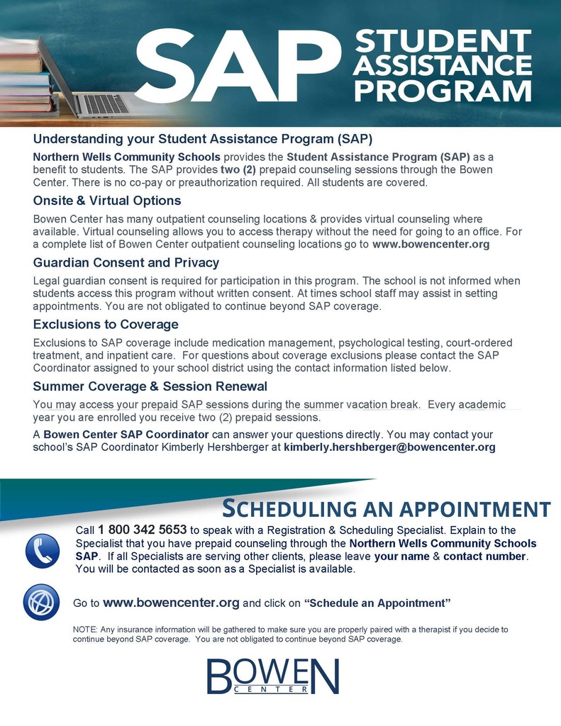 SAP Student Assistance Program
