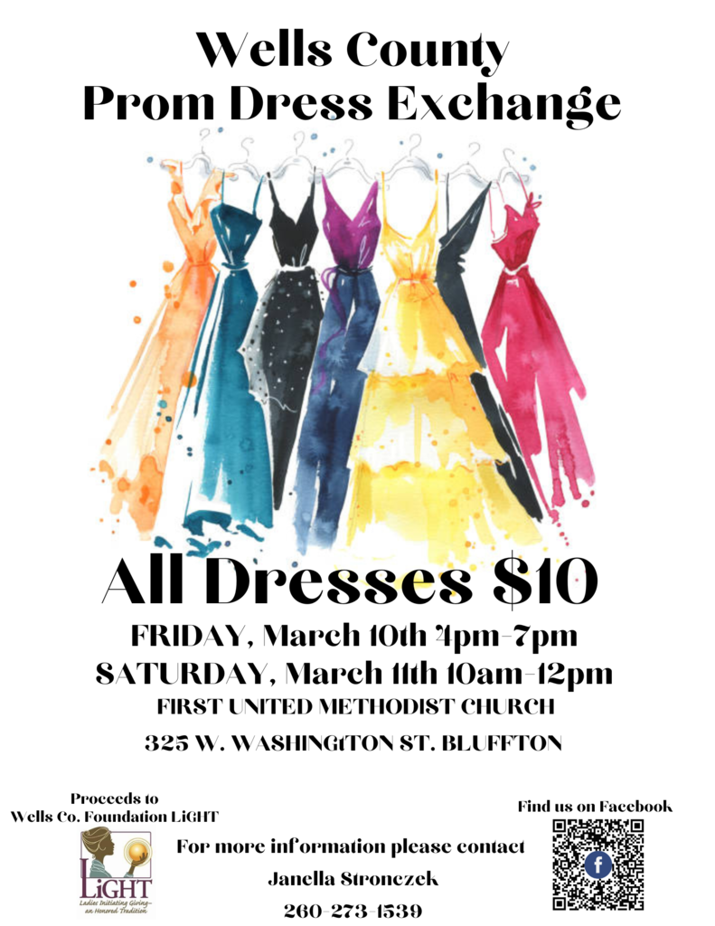 Wells Co Prom Dress Exchange